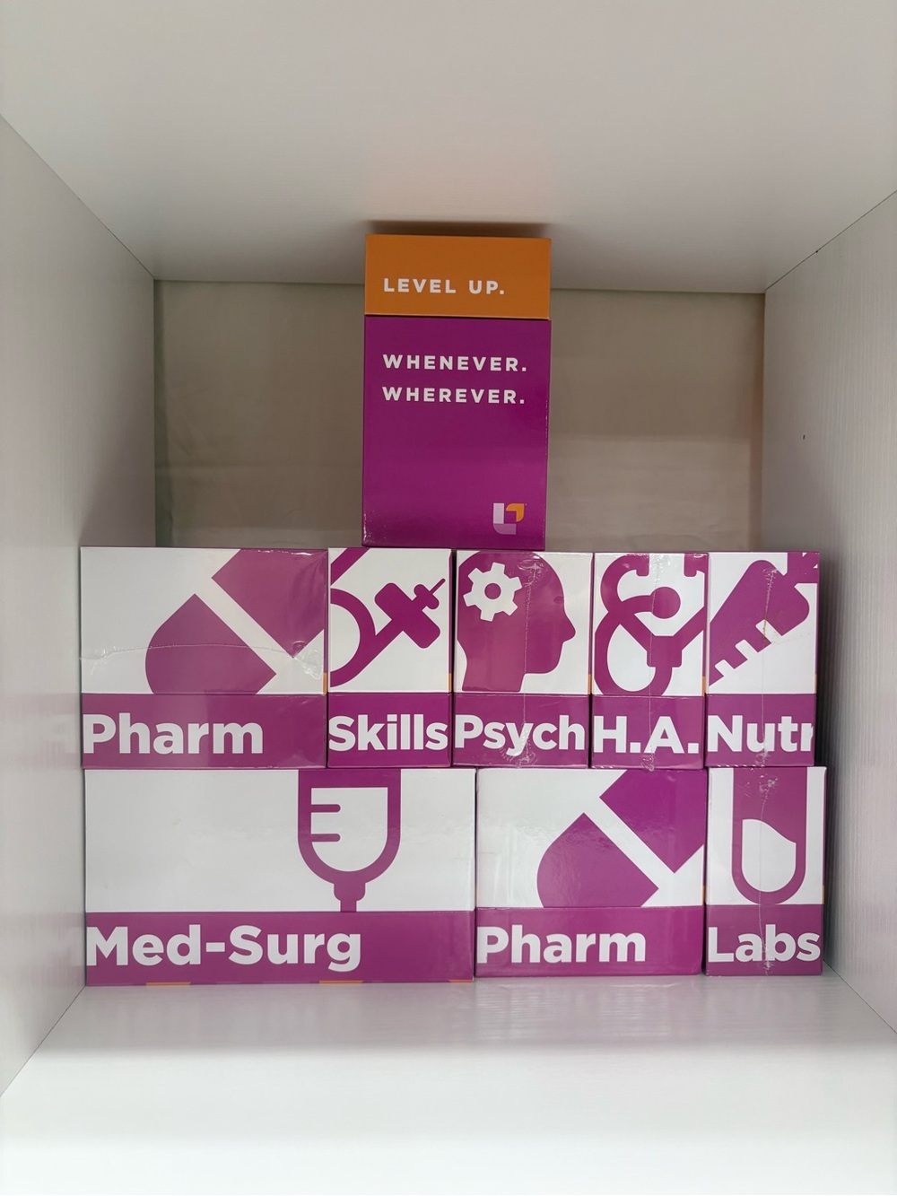 LEVEL UP RN NURSING FLASHCARDS - NEW
